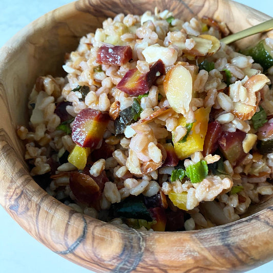 BelleStyle Toasted Heirloom Farro Salad