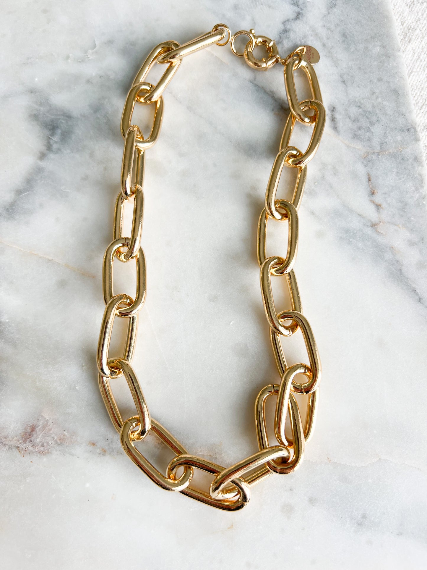 Jayne Thick Gold 18” Chain