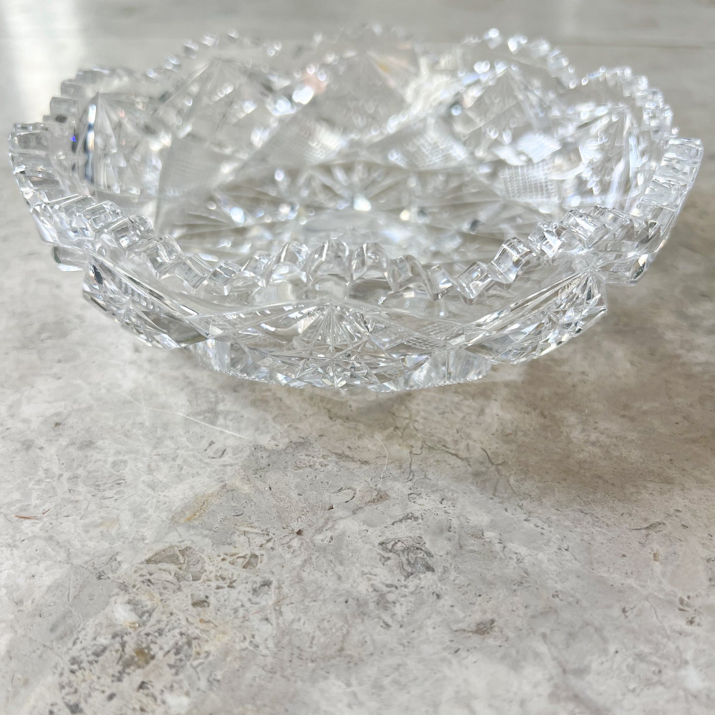 North Star Vintage Crystal Bowl - BelleStyle