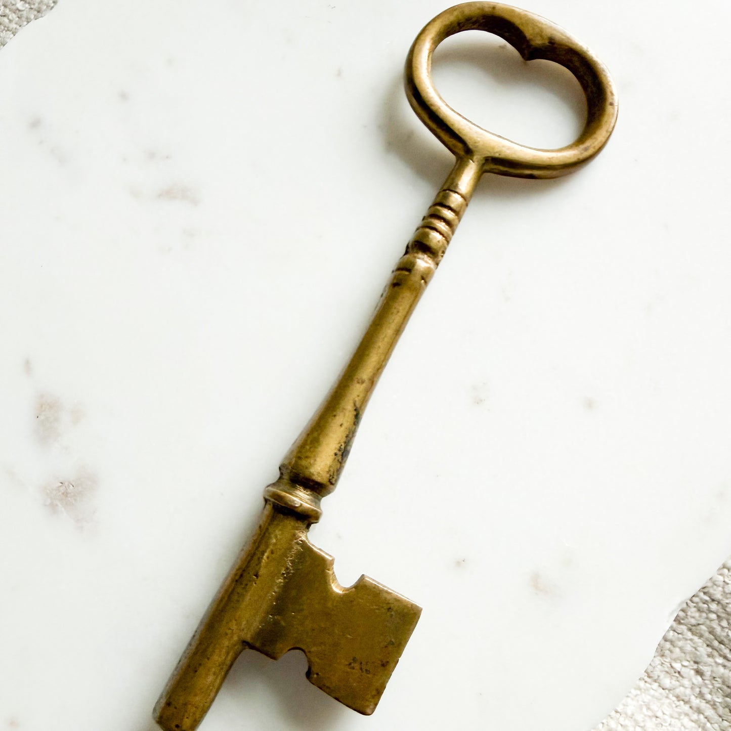 Legacy 1800’s Antique Brass Large Skeleton Key