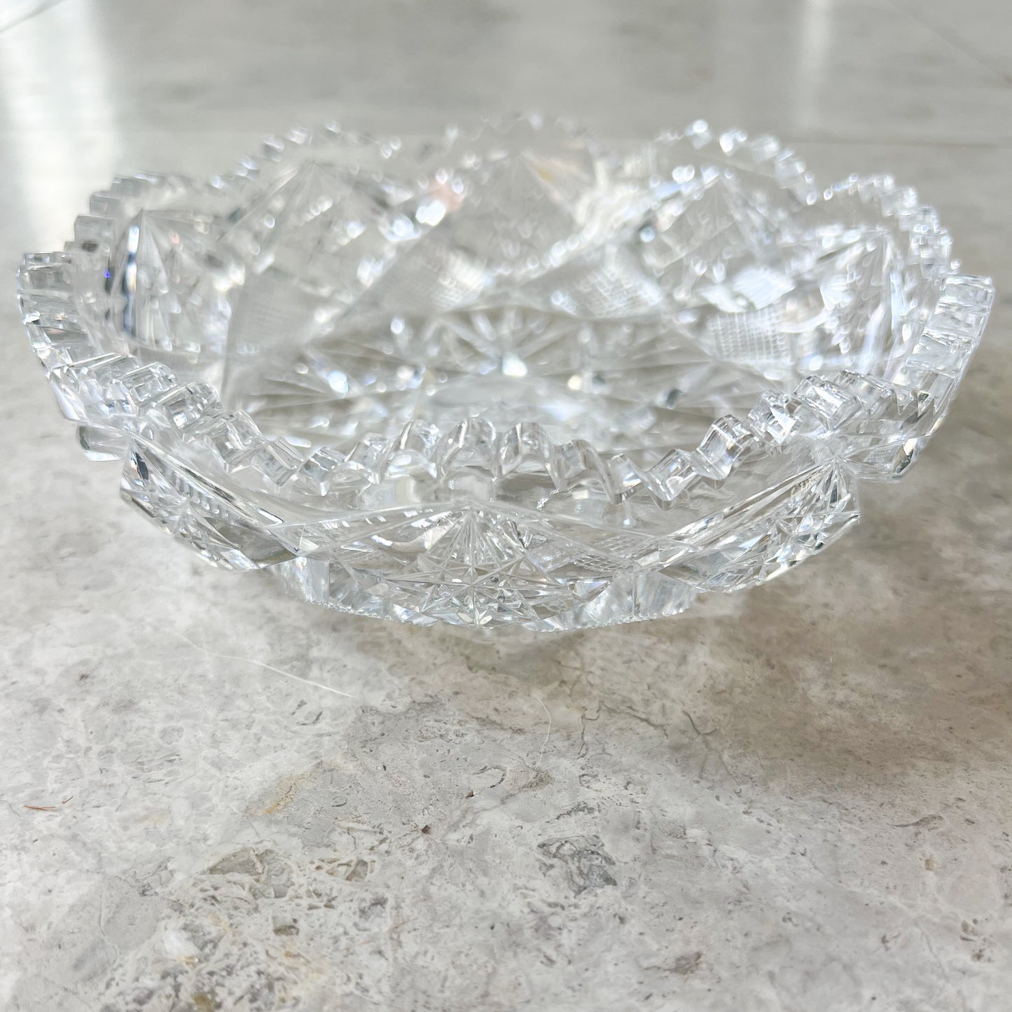 North Star Vintage Crystal Bowl - BelleStyle
