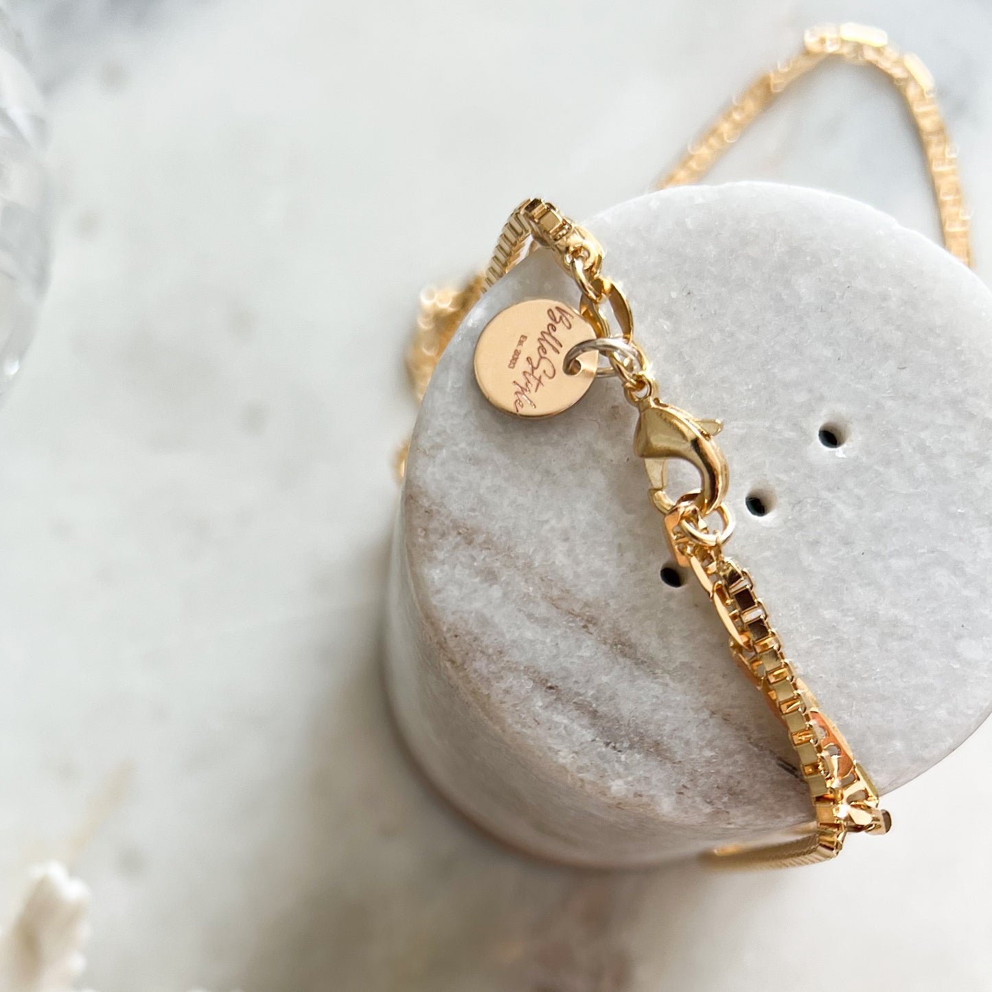 Flynn Park Double Chain Gold Necklace - BelleStyle
