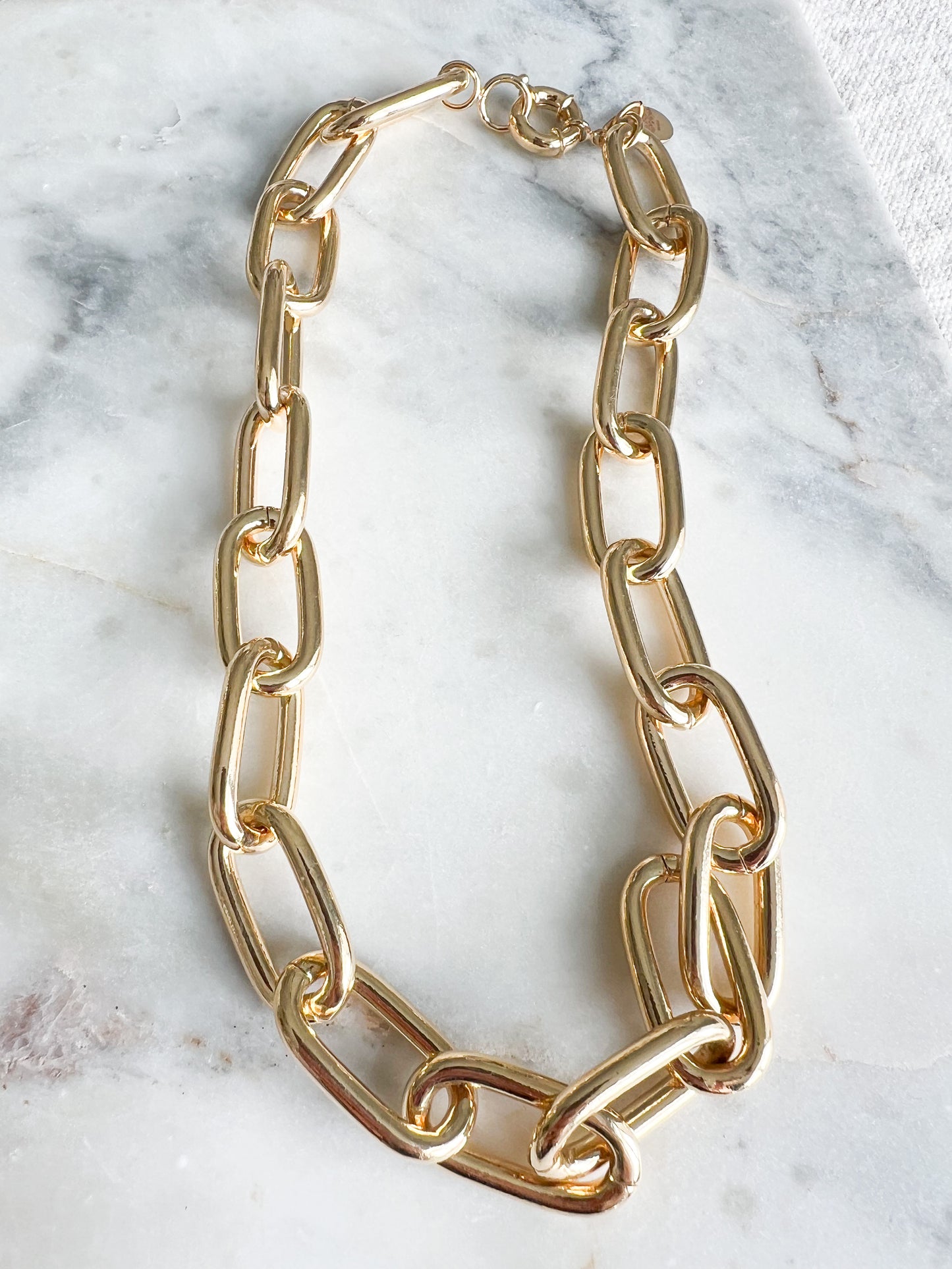 Jayne Thick Gold 18” Chain