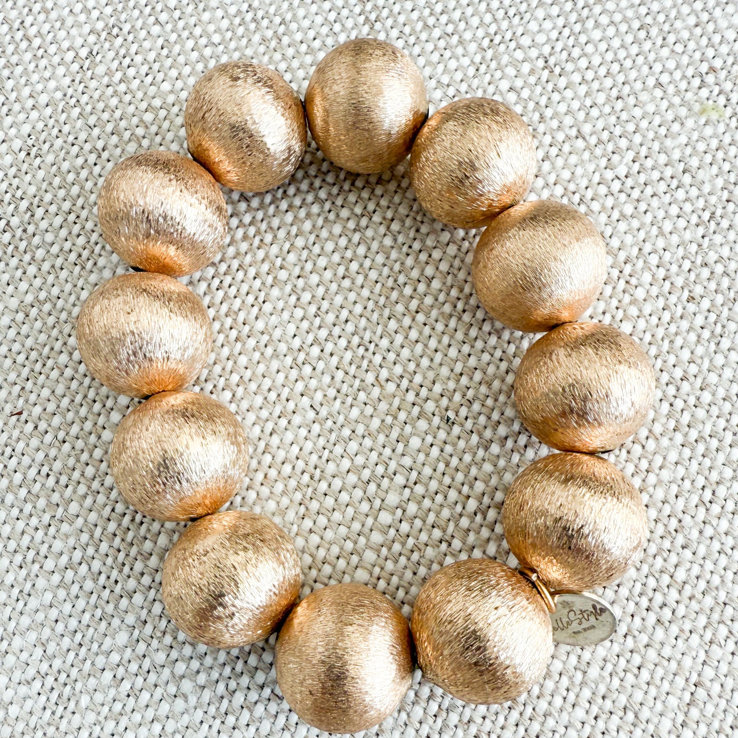 Benedict Vintage Gold Beaded Bracelet - BelleStyle