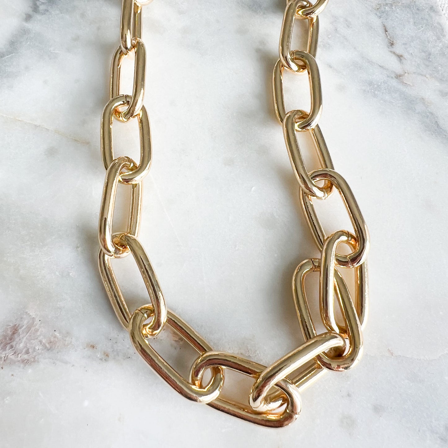 Jayne Thick Gold 18” Chain