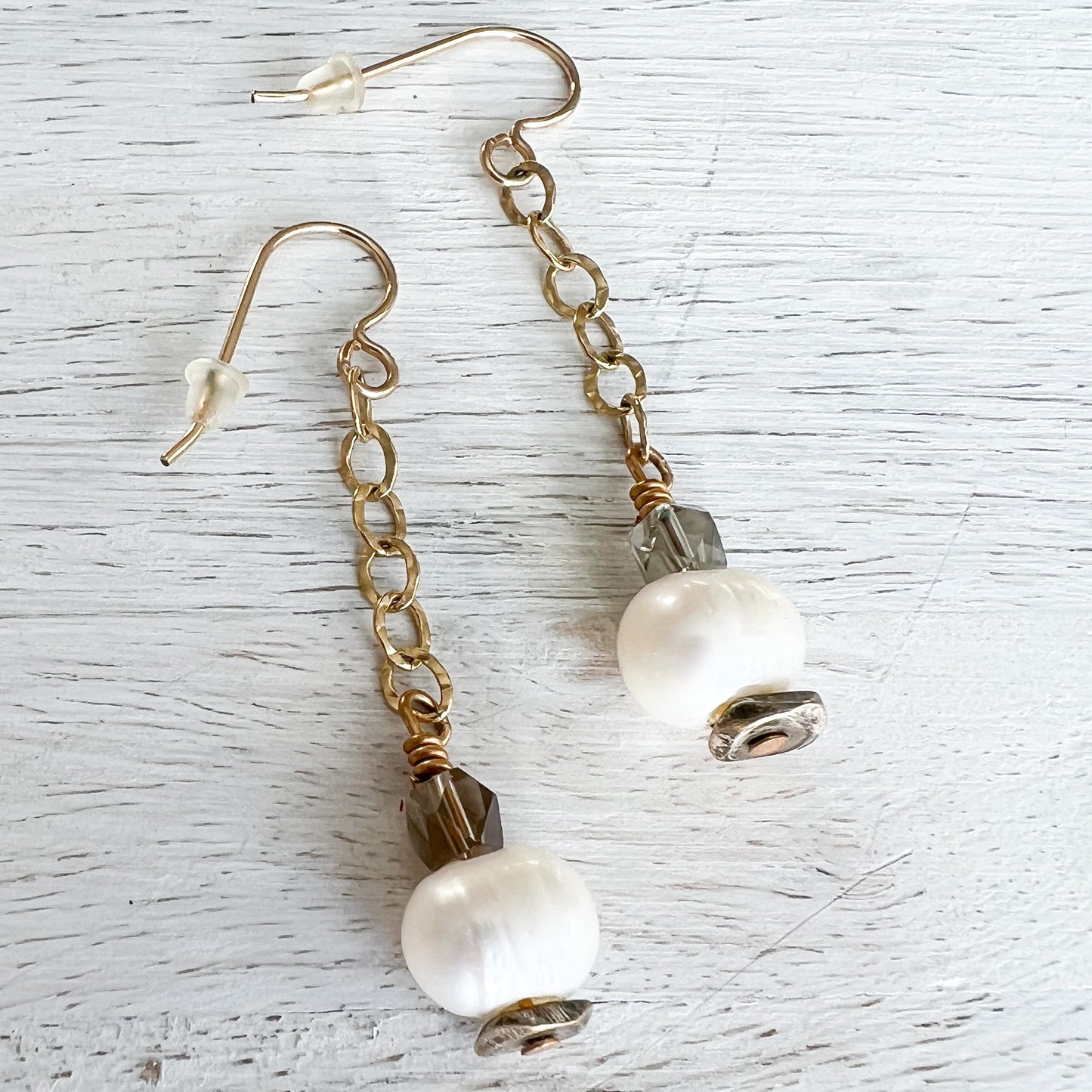 Layla Freshwater Pearl Dangle Earrings