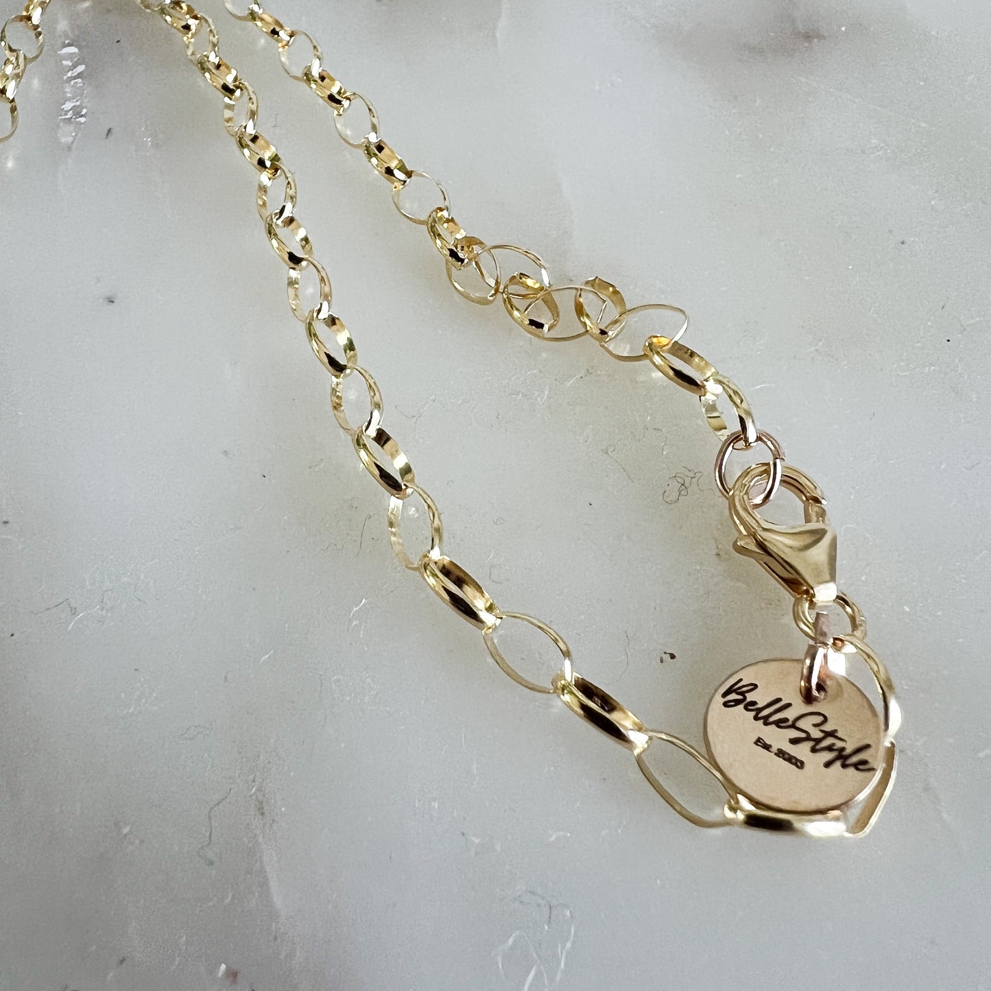 The Long Short 14/20 Gold Filled Single Chain Necklace