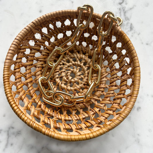 Rattan Jewelry Bowl - BelleStyle