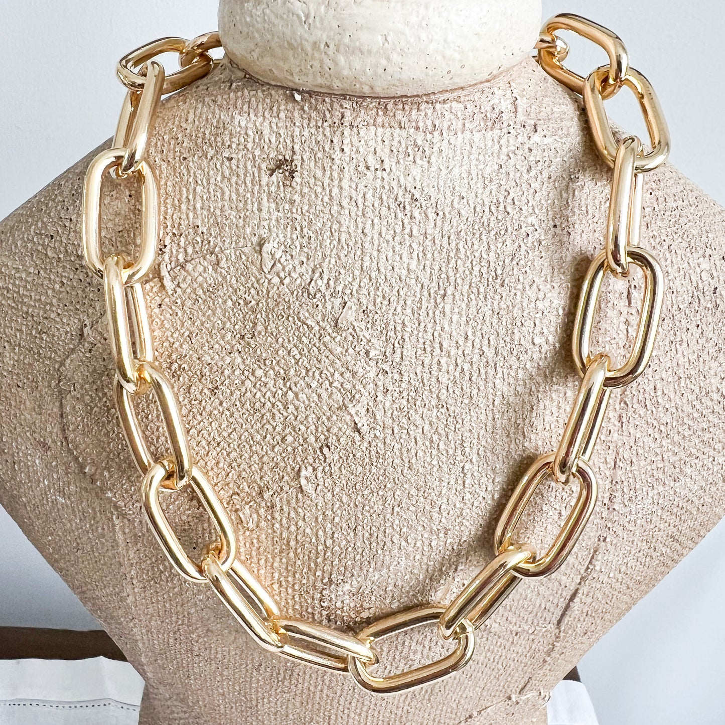 Jayne Thick Gold 18” Chain
