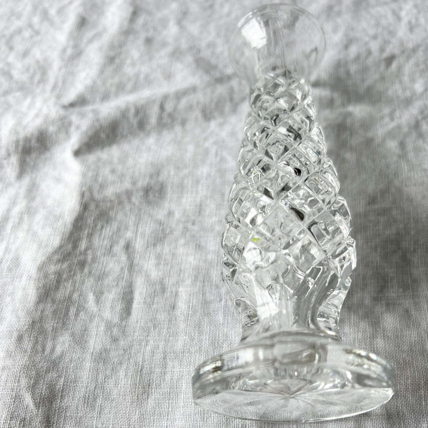 Vintage Mini Crystal Vase - BelleStyle