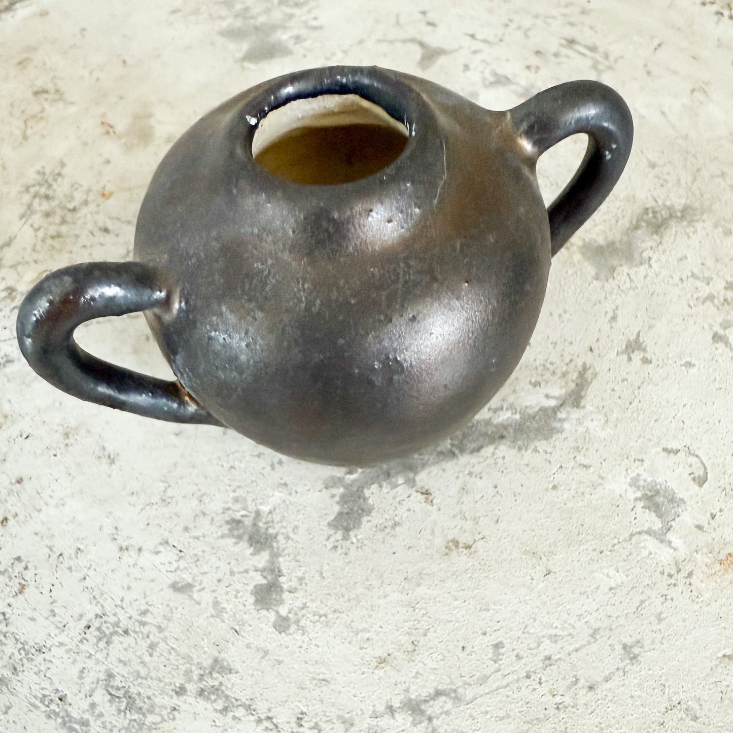 Stella Organic Modern Artisan Handmade Clay Stem Vase