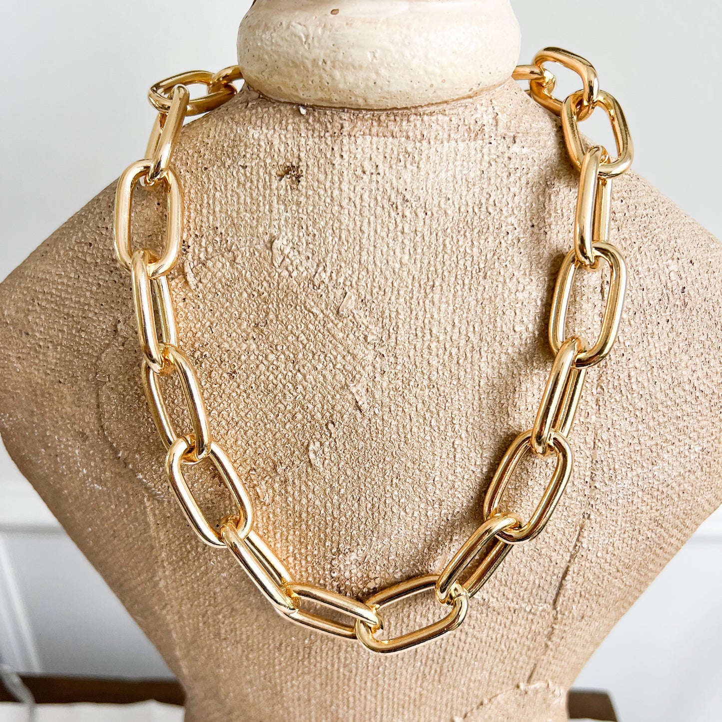 Jayne Thick Gold 18” Chain