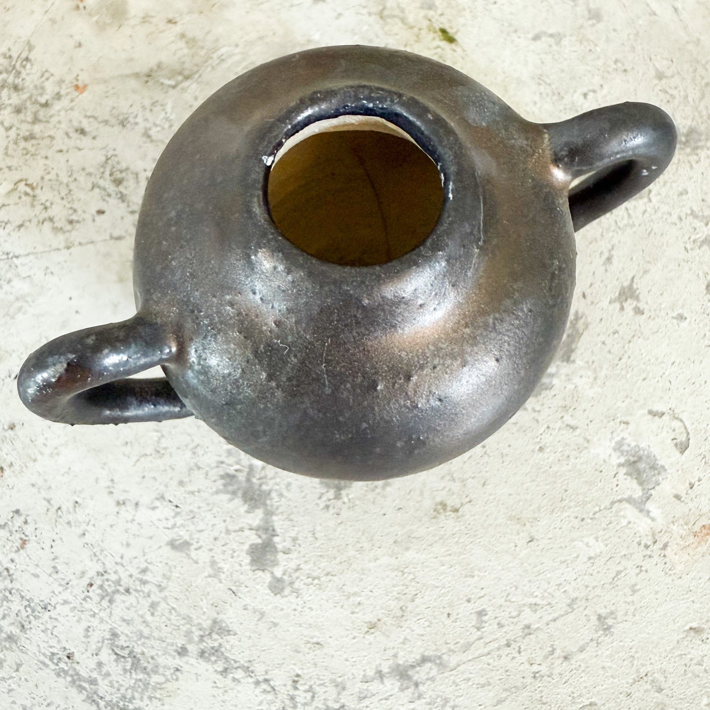 Stella Organic Modern Artisan Handmade Clay Stem Vase