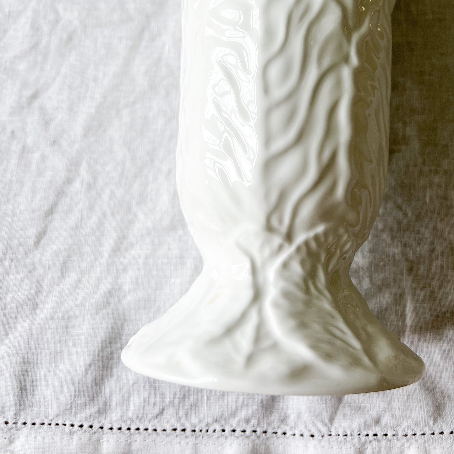Cabbage Leaf Coalport Bone China Vase