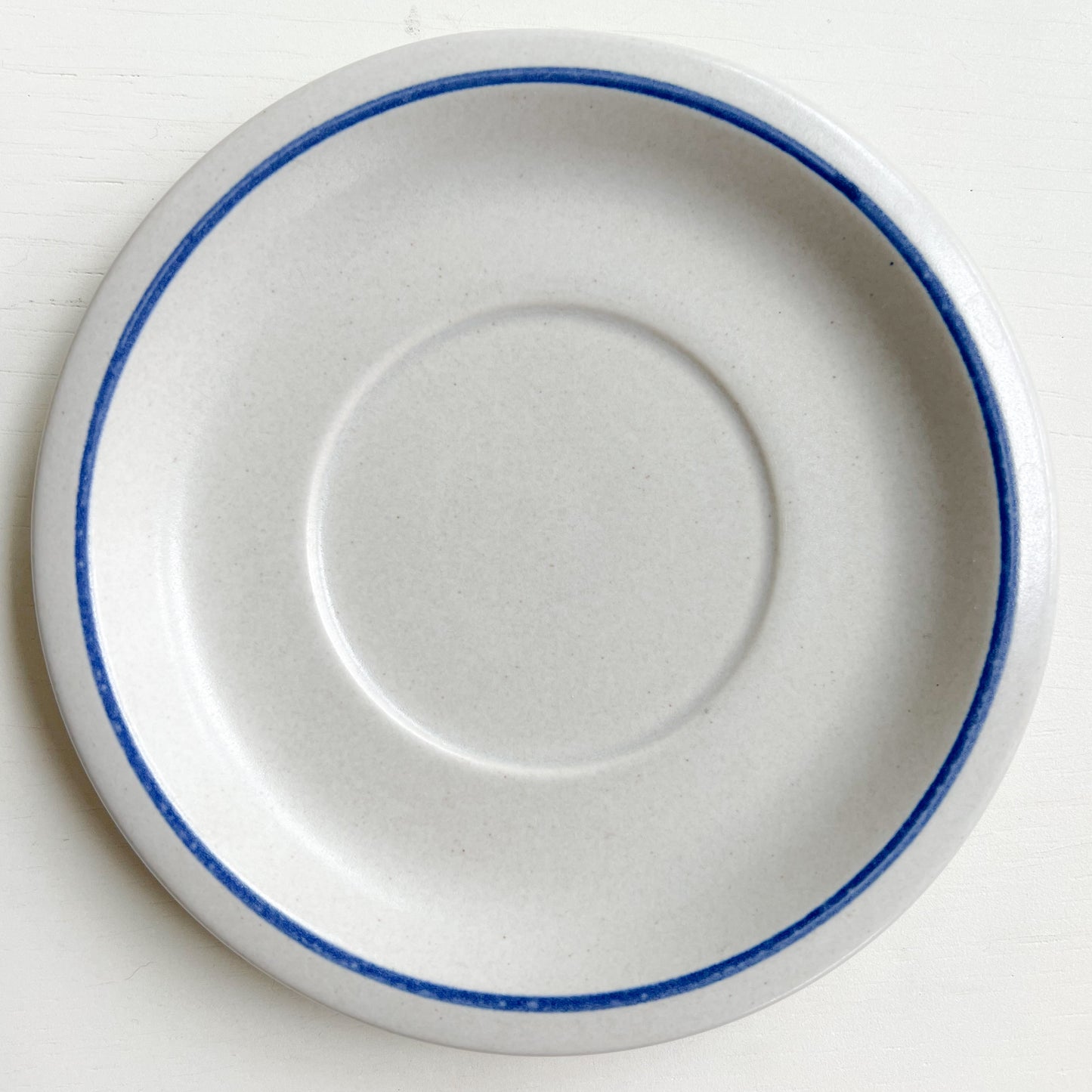 Pfaltzgraff Vintage Folk Art Round BlueLine Jewelry Dish