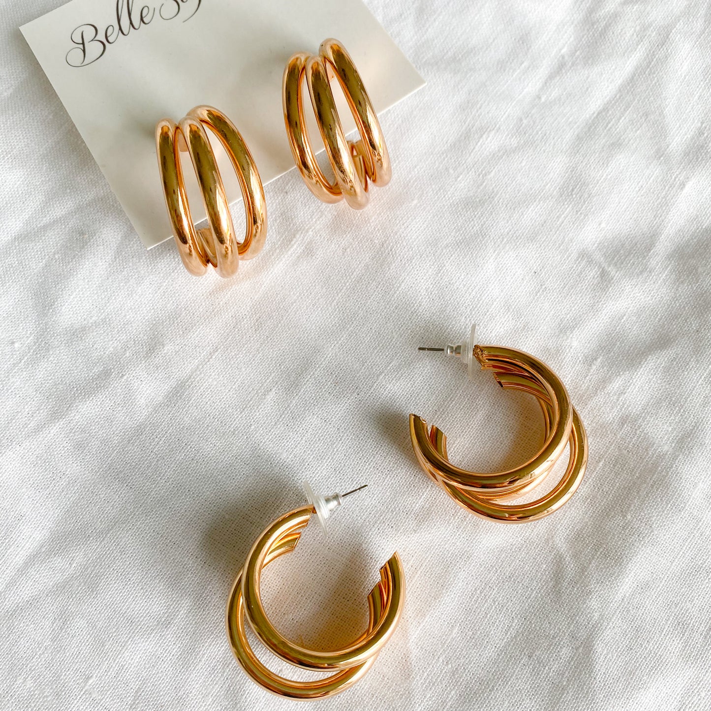 Hadley Hoop Earrings - BelleStyle