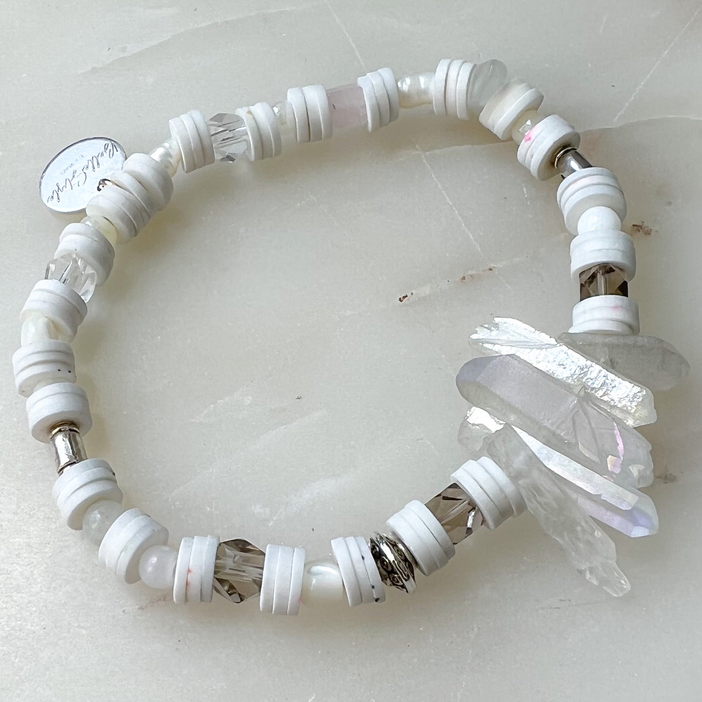 Crystal Quartz Friendship Bracelet - BelleStyle