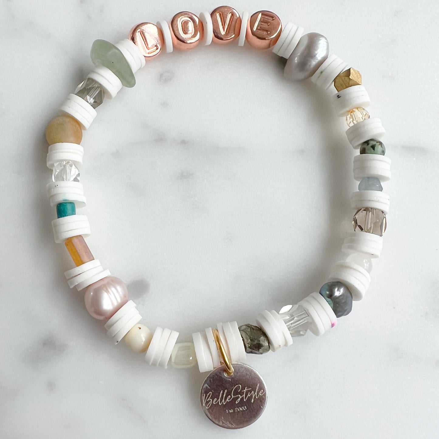 ENERGY Rose Gold Friendship Bracelet - BelleStyle