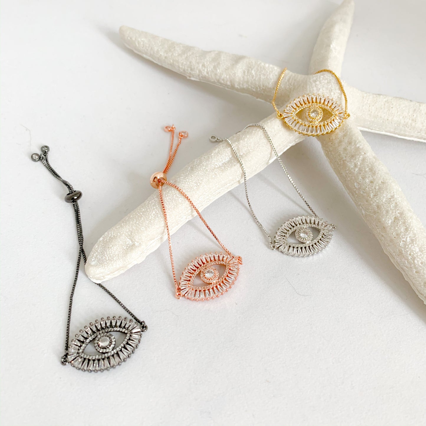 Busy Evil Eye Bracelet - BelleStyle
