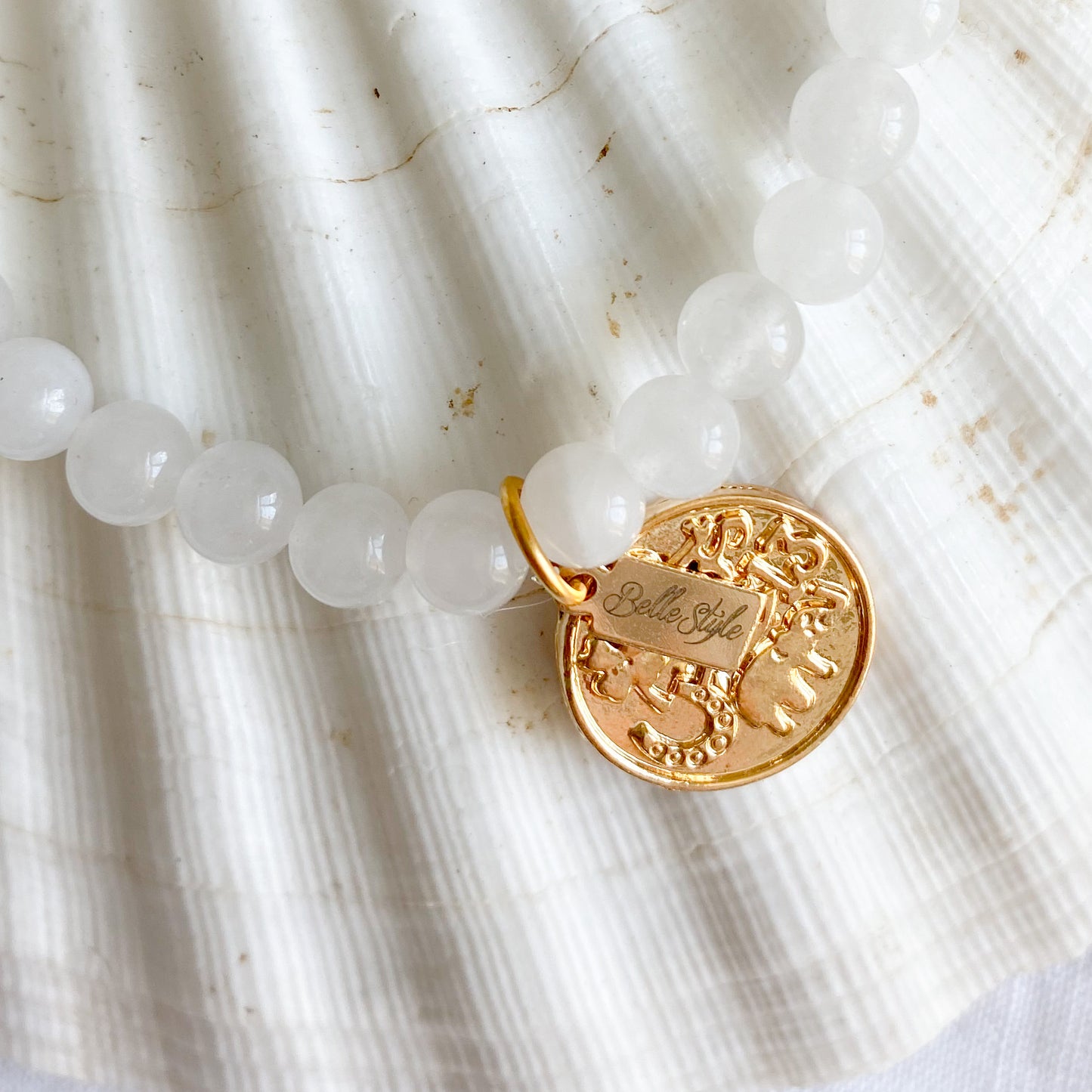 Vintage Luck & Wisdom Coin Bracelet - BelleStyle