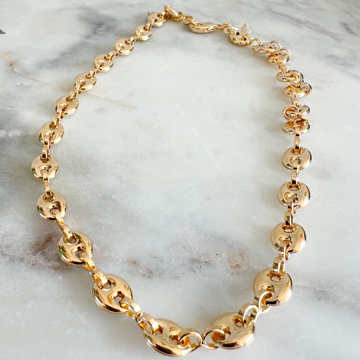 Soda Tab Gold Chain Necklace - BelleStyle