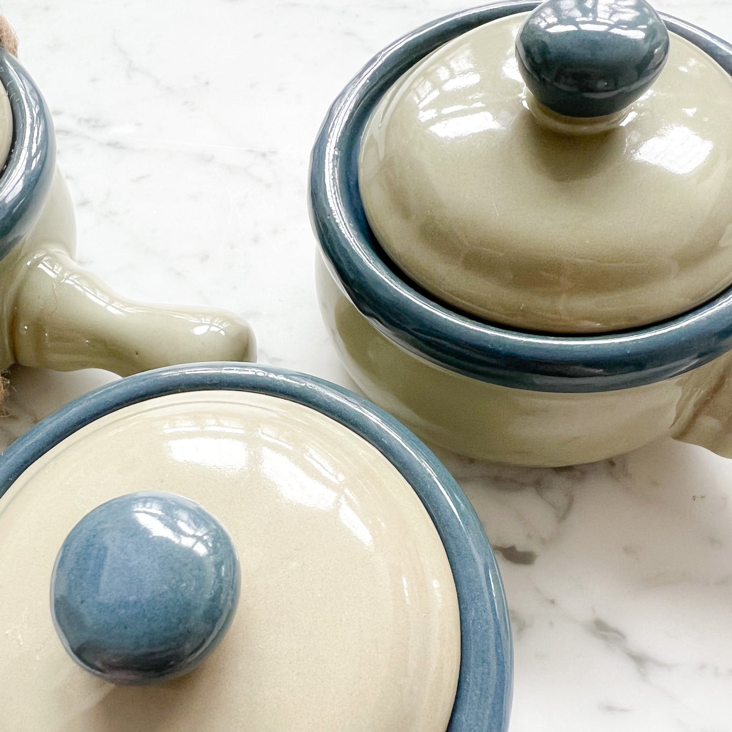 Blueprint Soup Crock Dish with Lid - Bellestyle