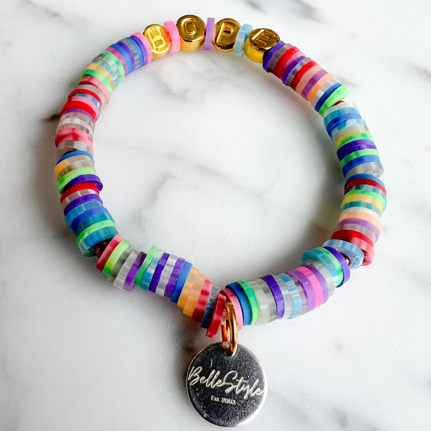 HOPE Techno Multi Friendship Bracelet Gold - BelleStyle