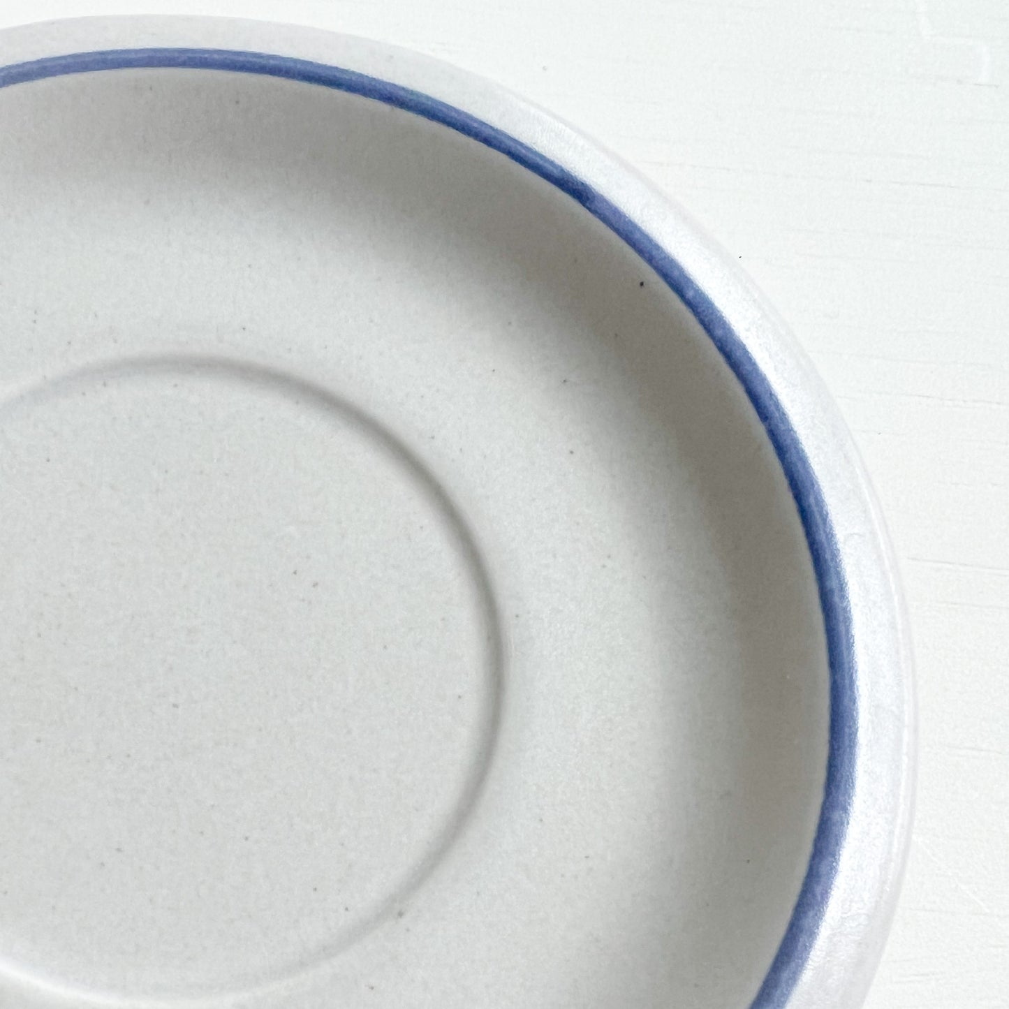 Pfaltzgraff Vintage Folk Art Round BlueLine Jewelry Dish