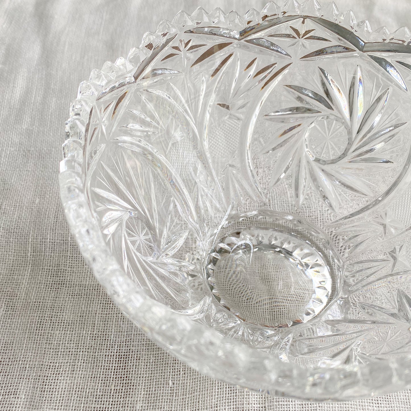 Logan Sustainable Crystal Bowl - Bellestyle