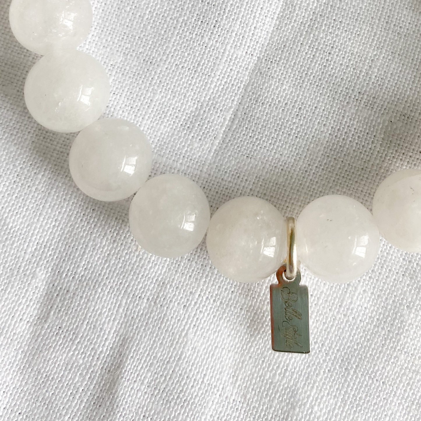 Crystal Quartz 10mm Bracelet - BelleStyle