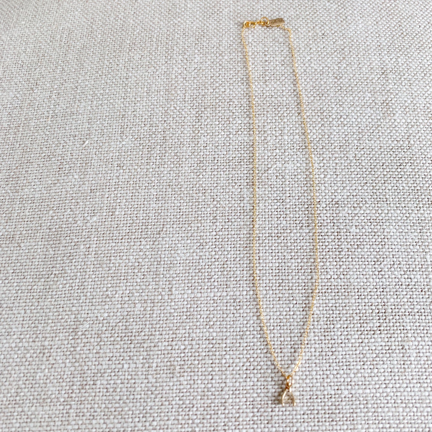 Wishbone Mini Necklace - BelleStyle