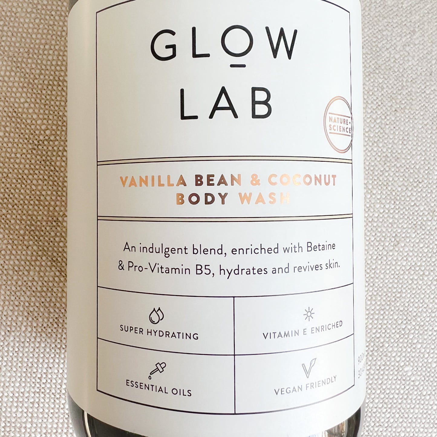 Glow Lab Vegan Friendly Body Wash New Zealand