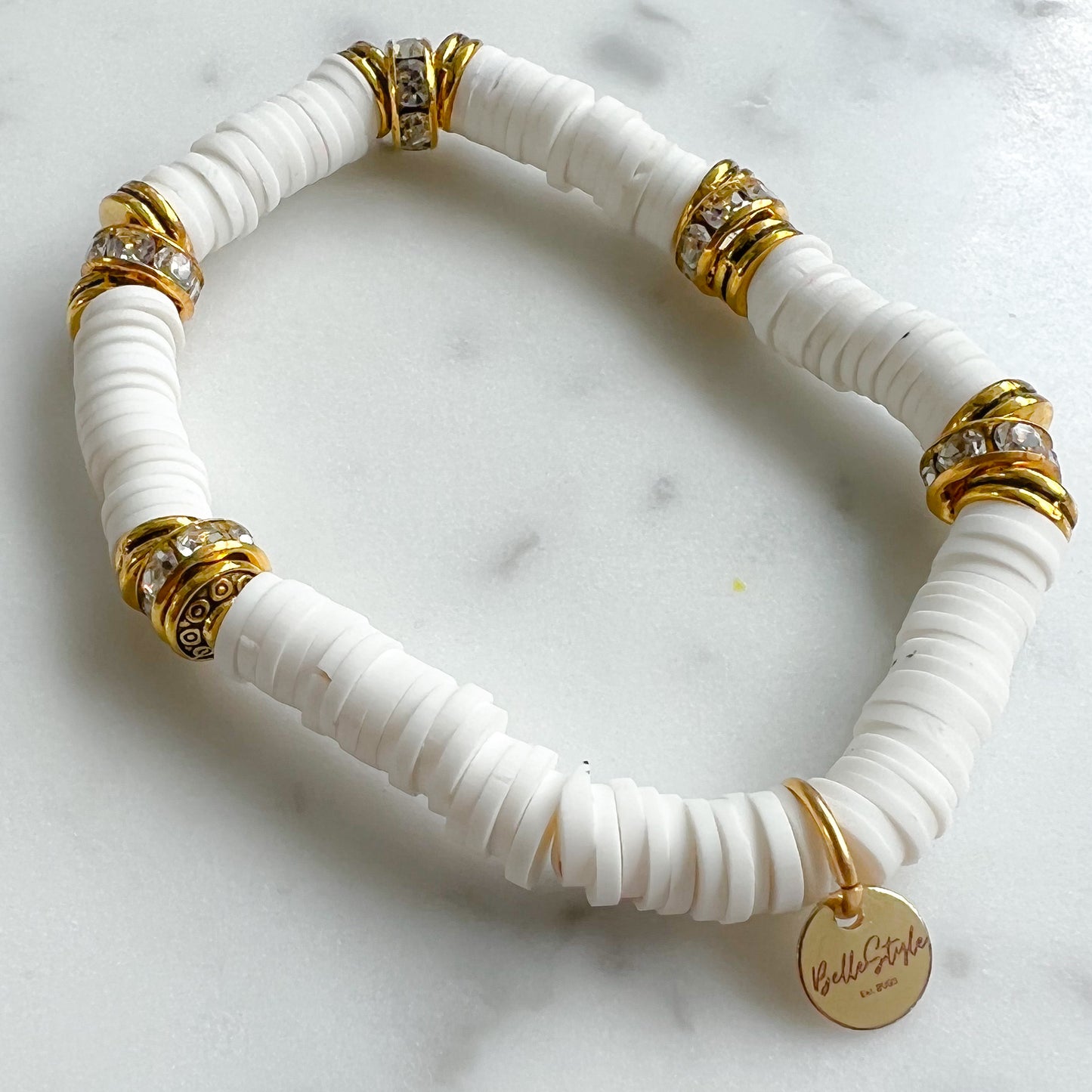 North View Black White Friendship Bracelet