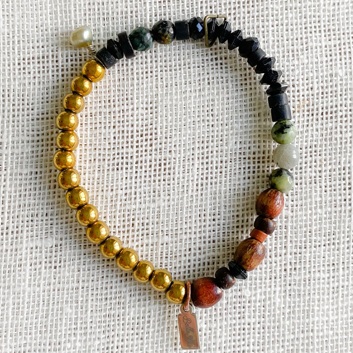 Portree Sustainable Asymmetrical Bracelet - Bellestyle
