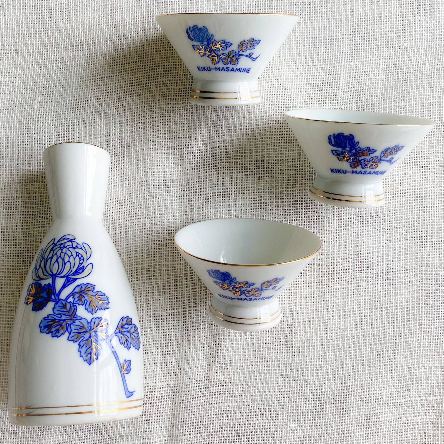 Kiki Masamune saki set japan hand painted vintage sustainable - Bellestyle