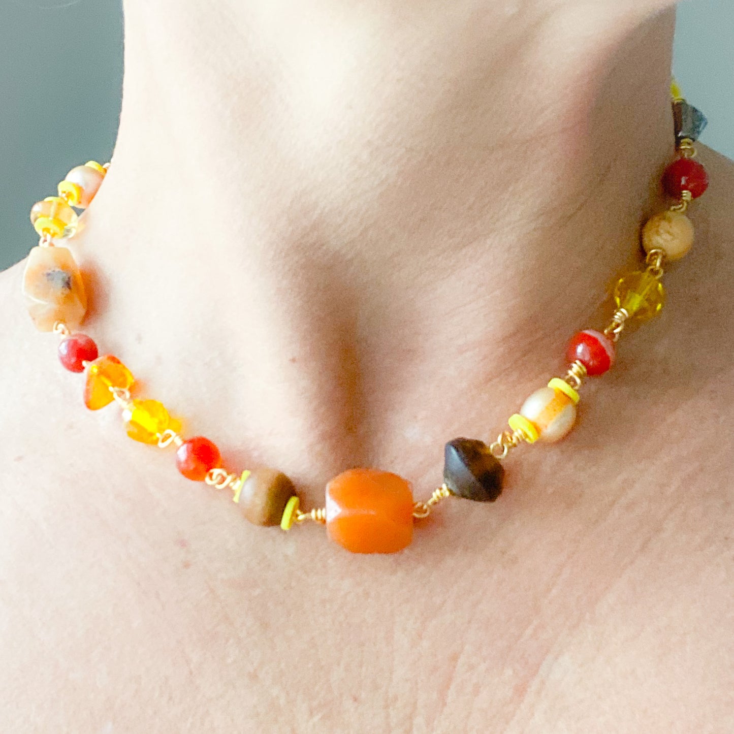 Candy Paint Necklace