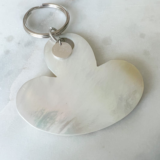 Abalone Double Sided Keychain - BelleStyle