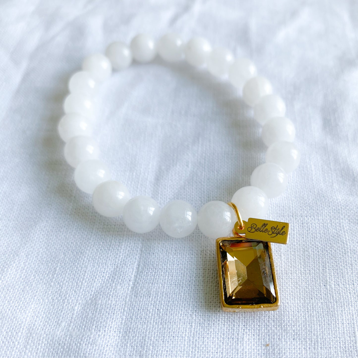 Crystal Quartz Topaz Bracelet - BelleStyle