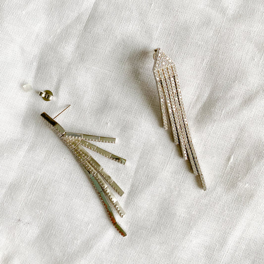 Monroe Crystal Earrings - BelleStyle
