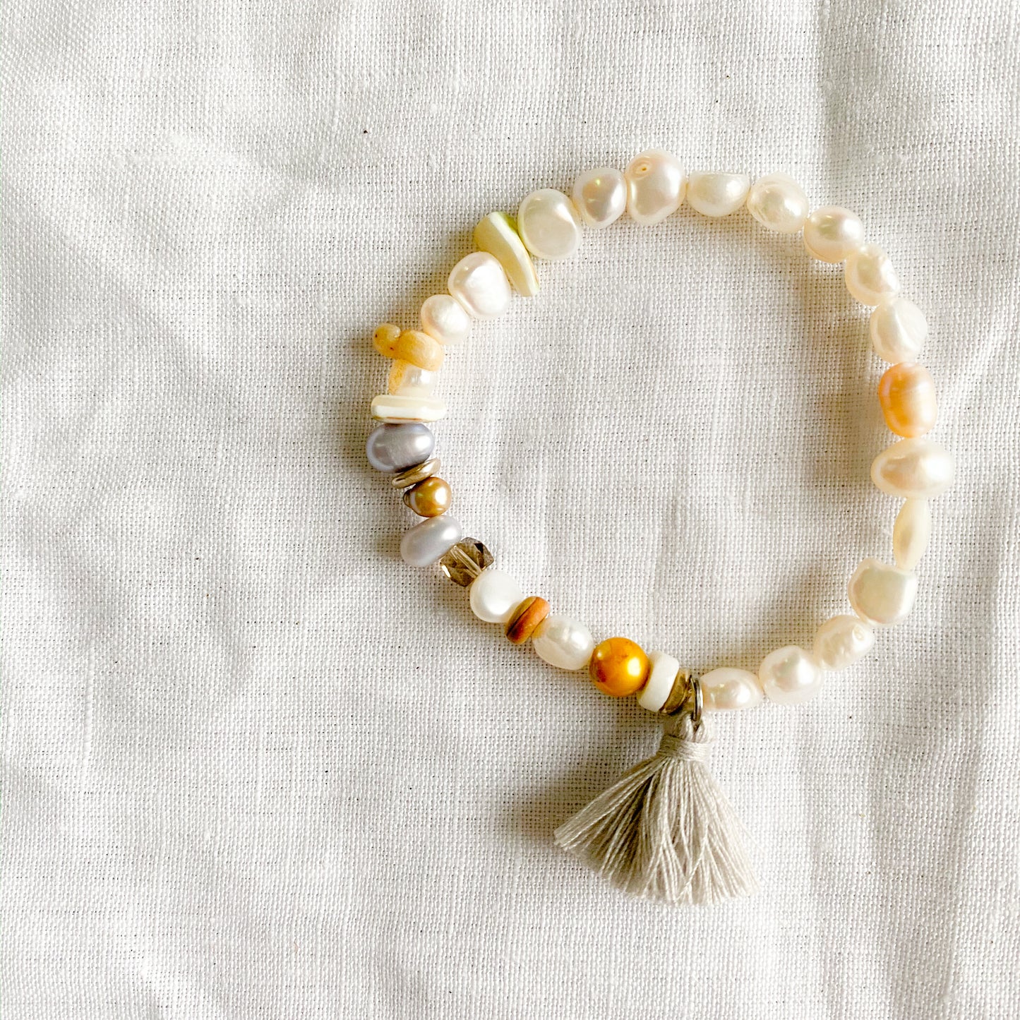 Wallace Freshwater Pearl Bracelet - BelleStyle