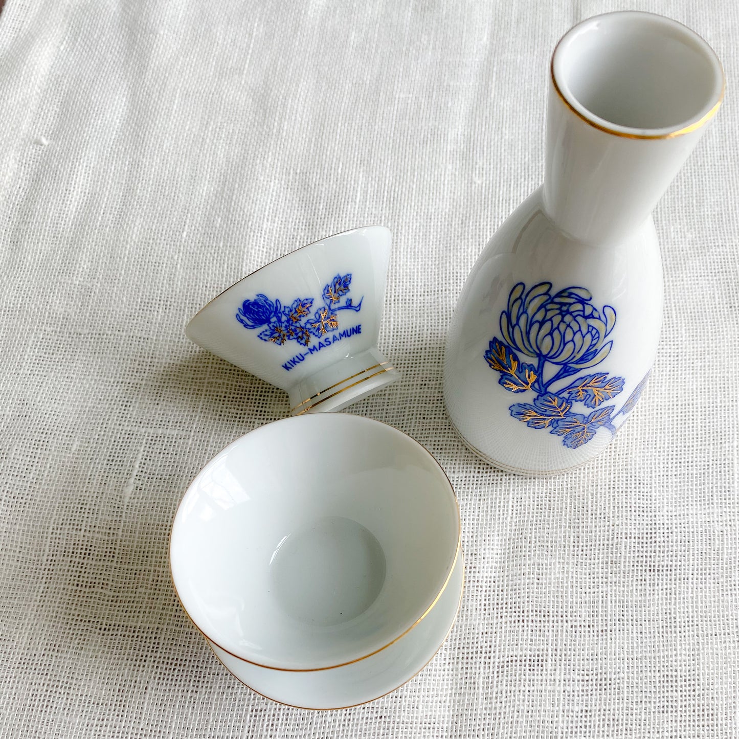 Kiki Masamune saki set japan hand painted vintage sustainable - Bellestyle