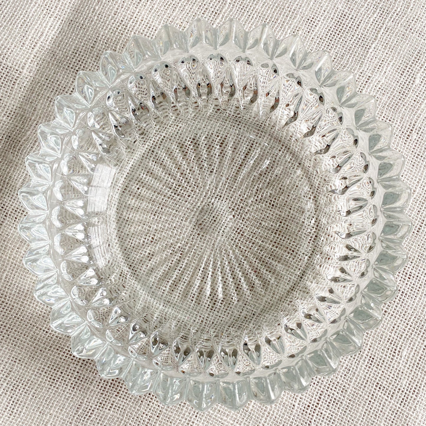 Shine Sustainable Crystal Dish - Bellestyle vintage candle holder