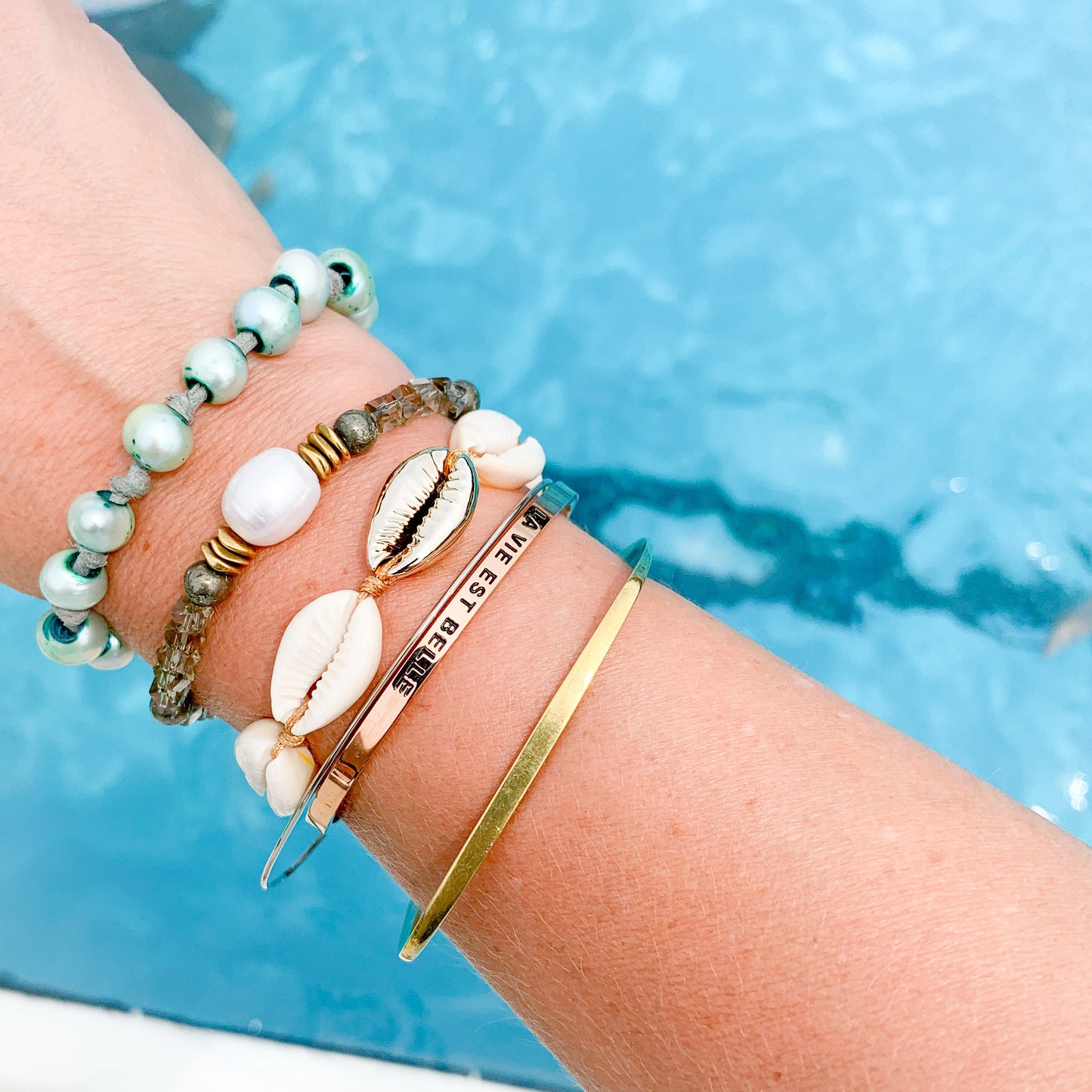 La Vie Est Belle Bracelet - BelleStyle