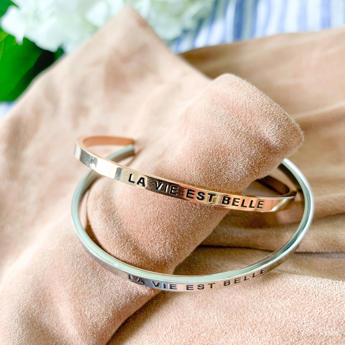 La Vie Est Belle Bracelet - BelleStyle