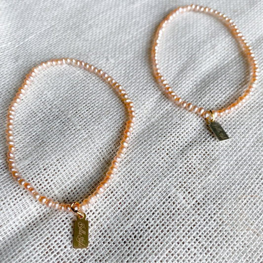Micro Freshwater Pearl Bracelet - BelleStyle