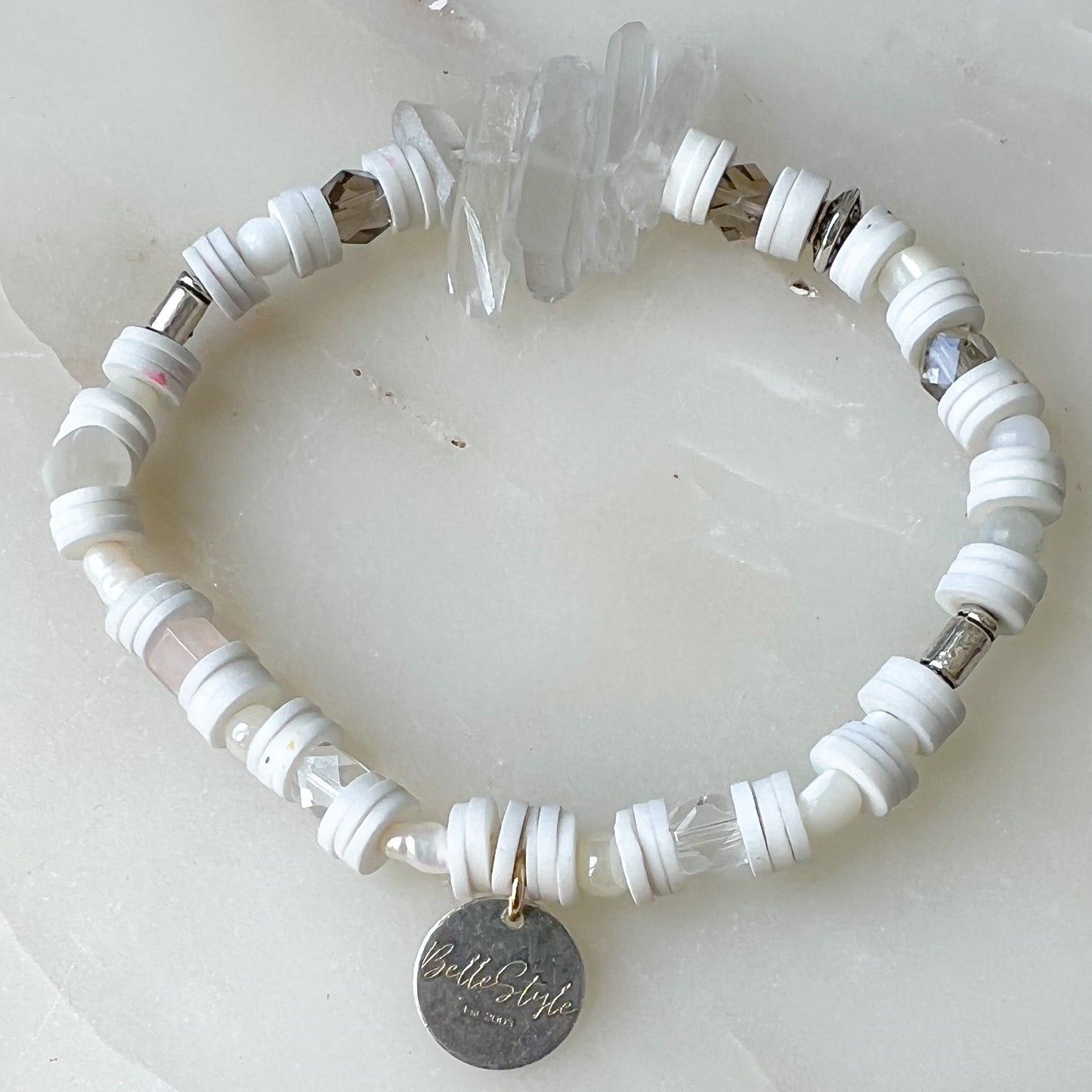 Crystal Quartz Friendship Bracelet - BelleStyle