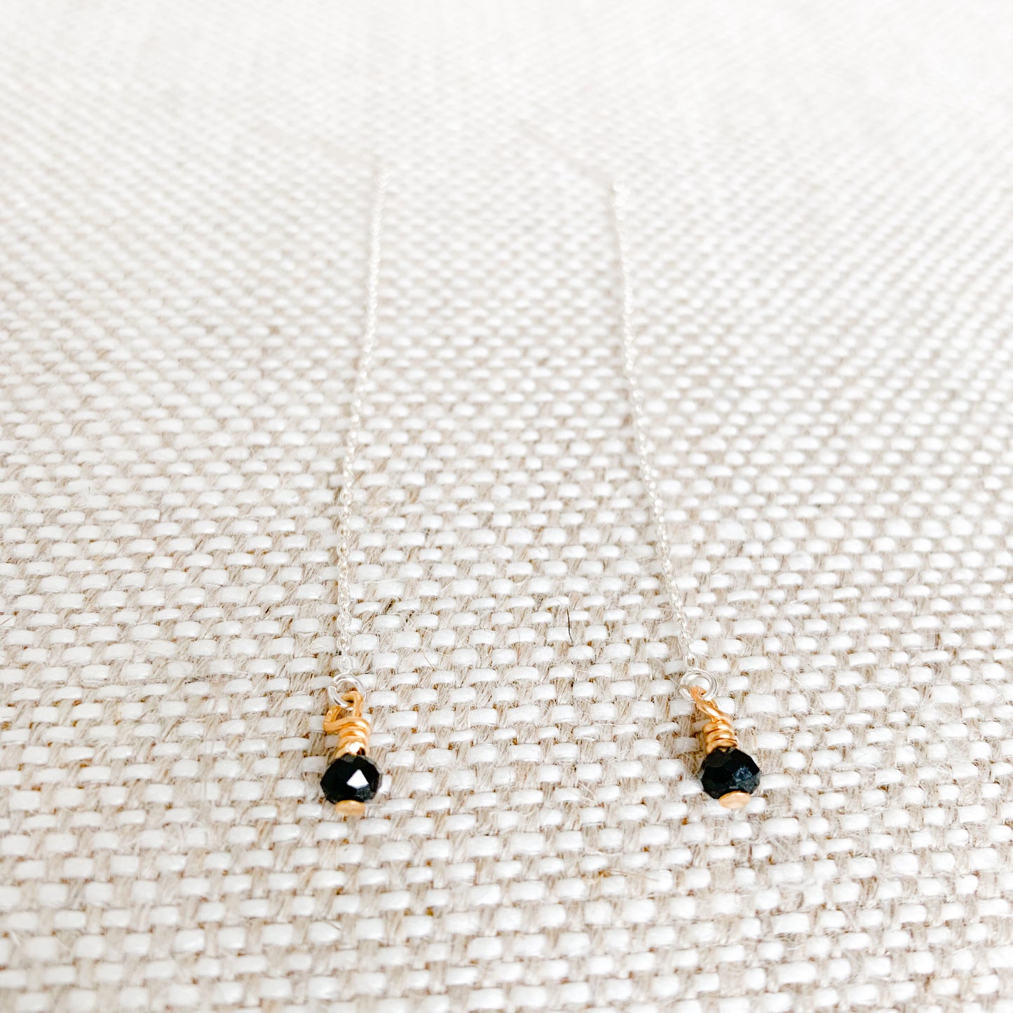 Crystal Threader Earrings - BelleStyle