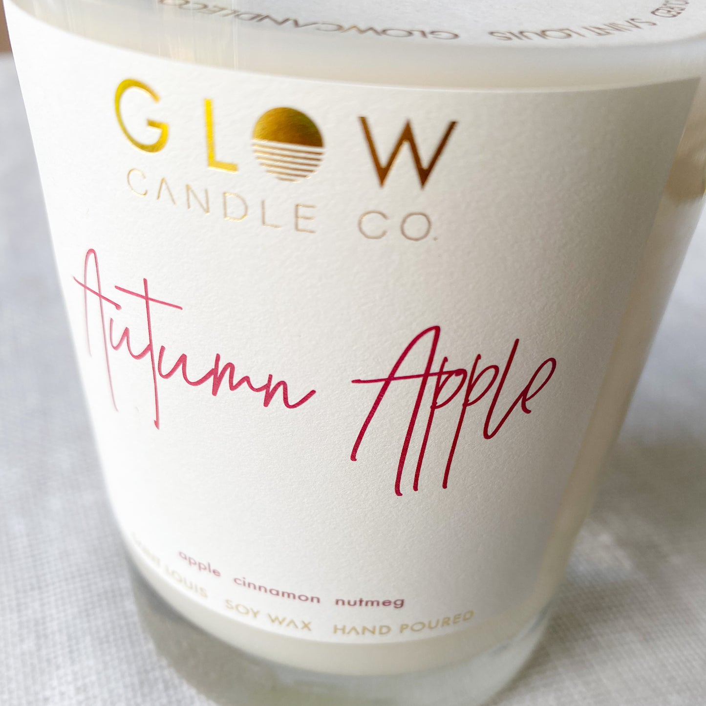 GLOW Autumn Apple Candle