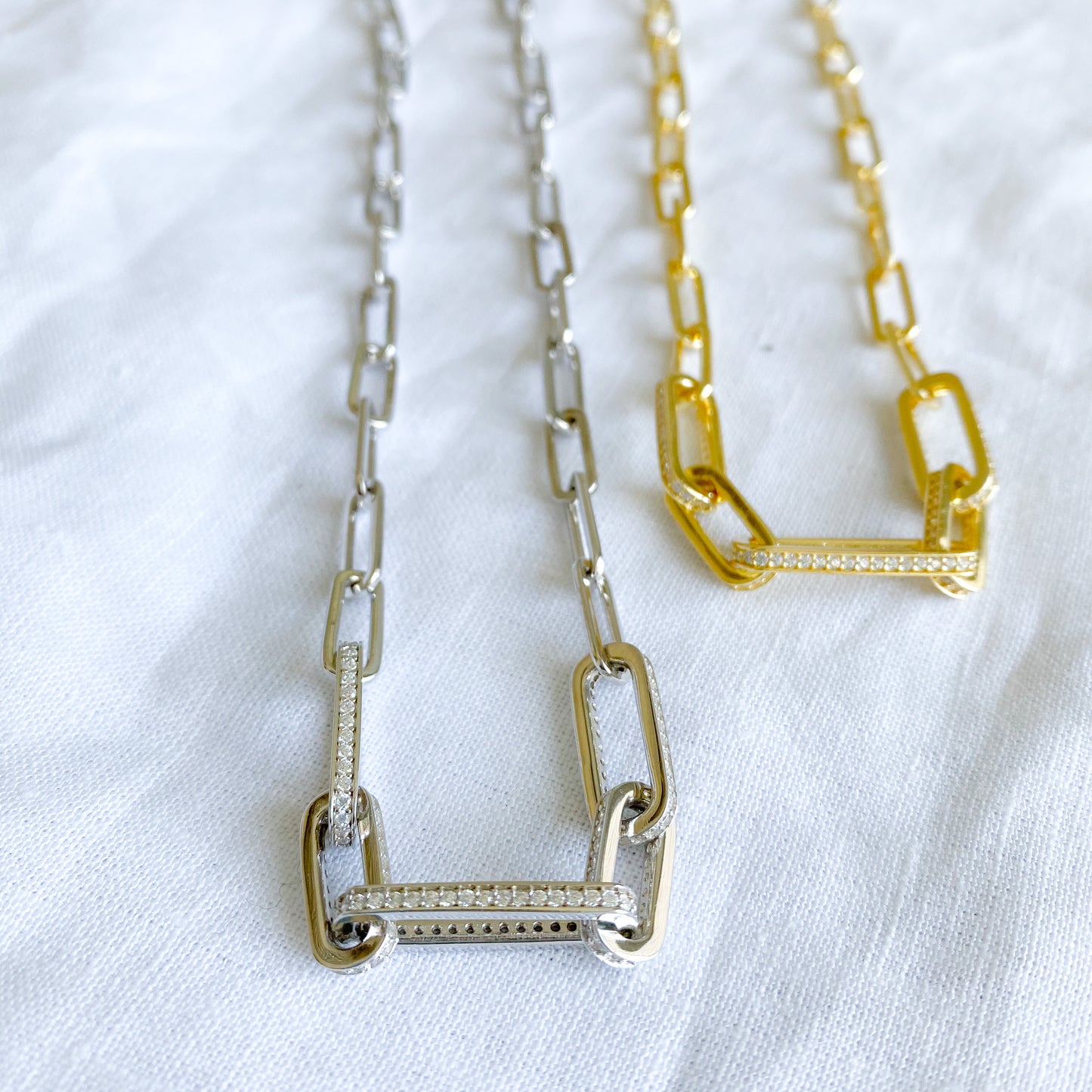 Long Link Necklace - BelleStyle