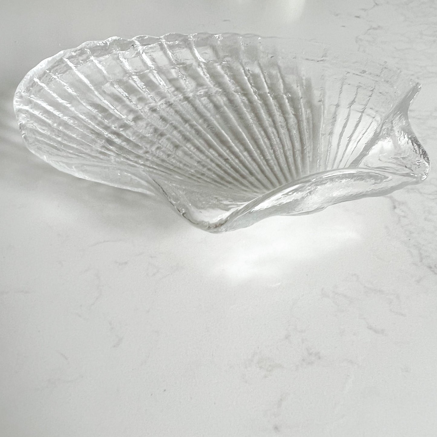 Shell Crystal Glass Jewelry Sponge Dish - BelleStyle
